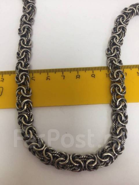 Цепь серебро Византийское плетение арт цс-174 Цепь серебро Византийское плетение арт цс-174
