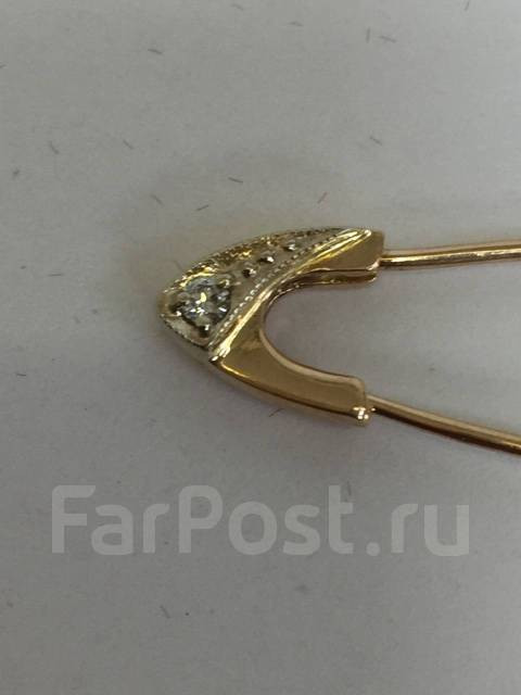 Булавка с бриллиантом из золота арт. п-1124 Булавка с бриллиантом из золота арт. п-1124