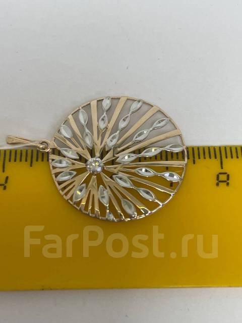 Подвеска из золота с фианитом арт. п-1140 Подвеска из золота с фианитом арт. п-1140