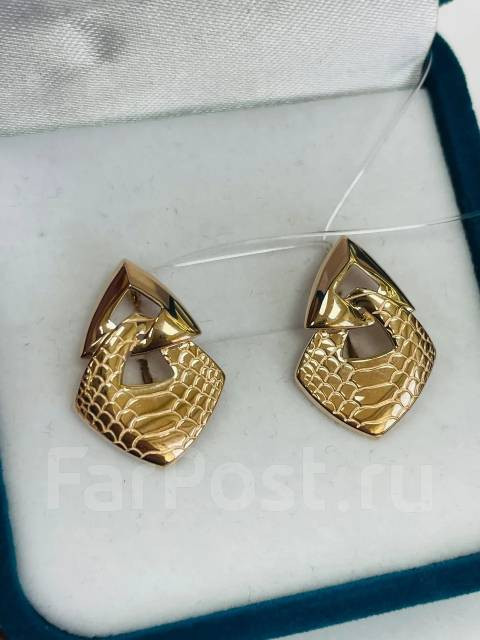 Серьги золото 585 пробы арт С-2673 Серьги золото 585 пробы арт С-2673