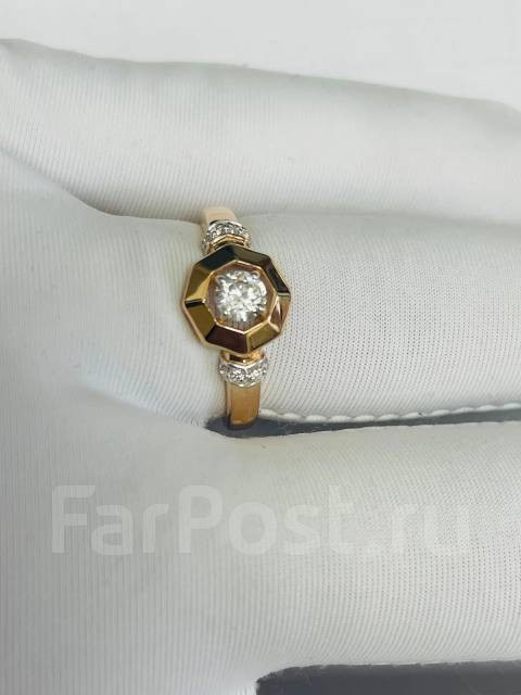 Золотое кольцо с фианитами арт к-3257 Золотое кольцо с фианитами арт к-3257
