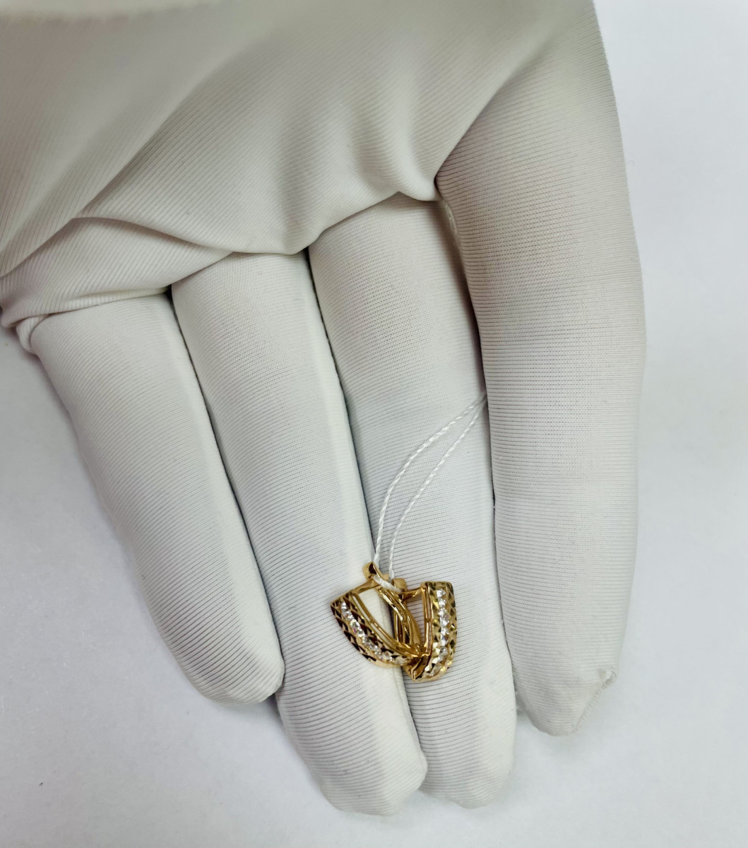 Детские серьги золото 585 пробы от "Golden Glob" арт С-2778 Детские серьги золото 585 пробы от "Golden Glob" арт С-2778